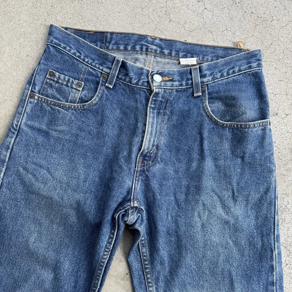 Vintage Levi's 569 Denim Jeans 90s 31x25 Loose Fit